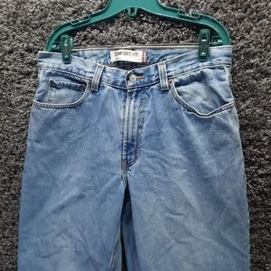 Levi 560 Jeans Men 34x36 Blue Relaxed Comfort Fit Tapered Leg Denim Pants